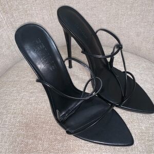 Femme La the Sandx Sandal in Nero Size 38 US 7.5 #heels